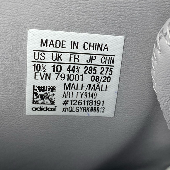 adidas Marathon Free Hiker Human Made Clear Onix Grey Shoe FY9149 Mens Size 10.5 - Picture 12 of 12